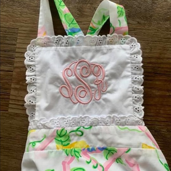 TBBC Sally Sunsuit with “SSR” Monogram - Picture 2 of 4